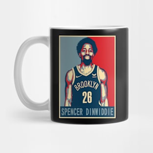 Brooklyn Nets Spencer Dinwiddie Mug